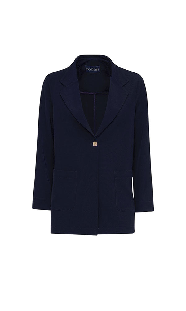 Berlin Jacket in Midnight Blue