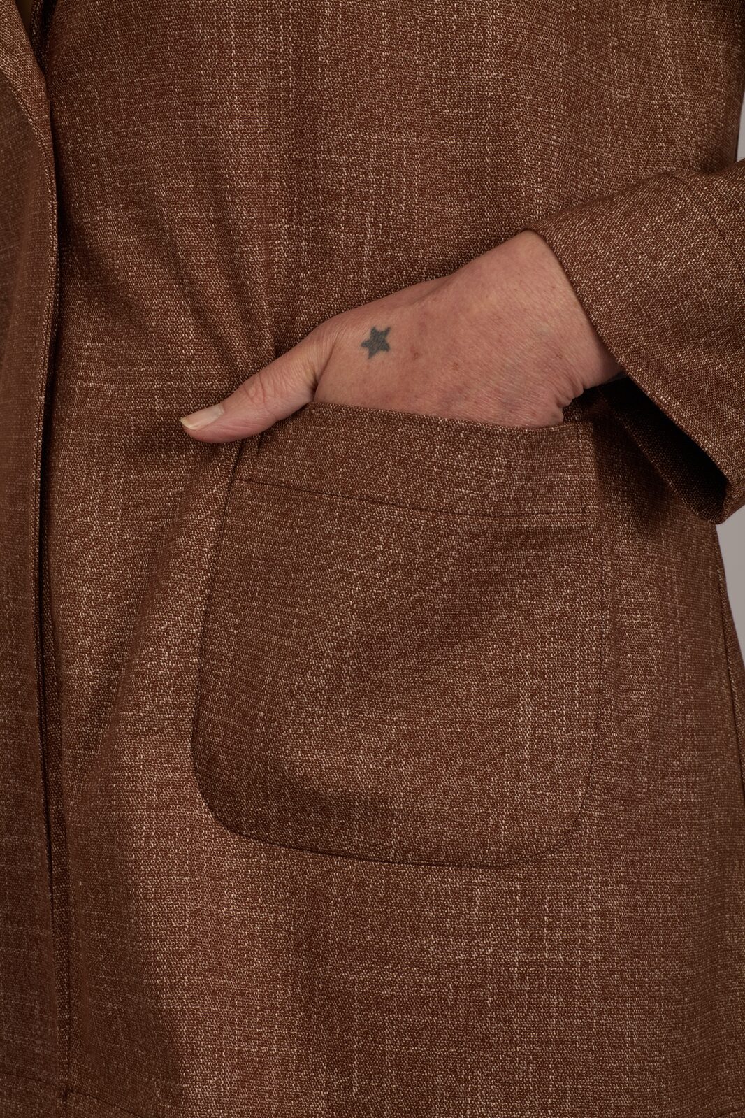 Blazer Gilda cioccolato