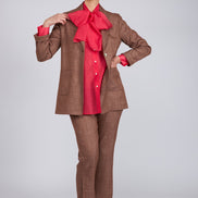 Blazer Gilda cioccolato