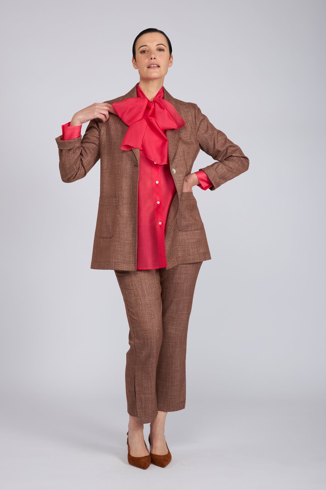 Blazer Gilda cioccolato