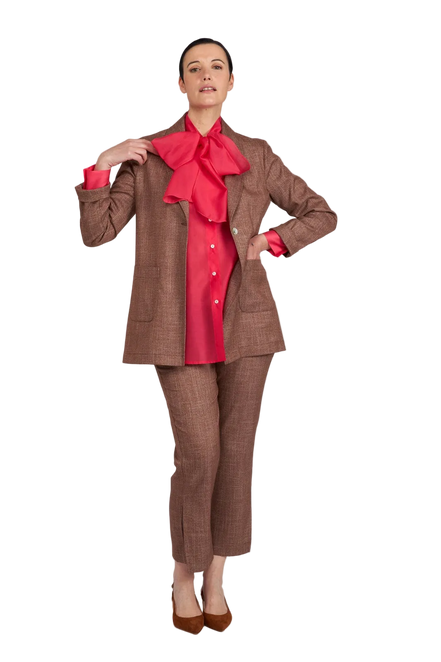 Blazer Gilda cioccolato