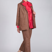 Blazer Gilda cioccolato