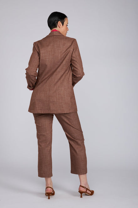 Blazer Gilda cioccolato