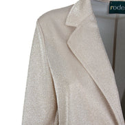 Procida Jacket in Platinum Glitter