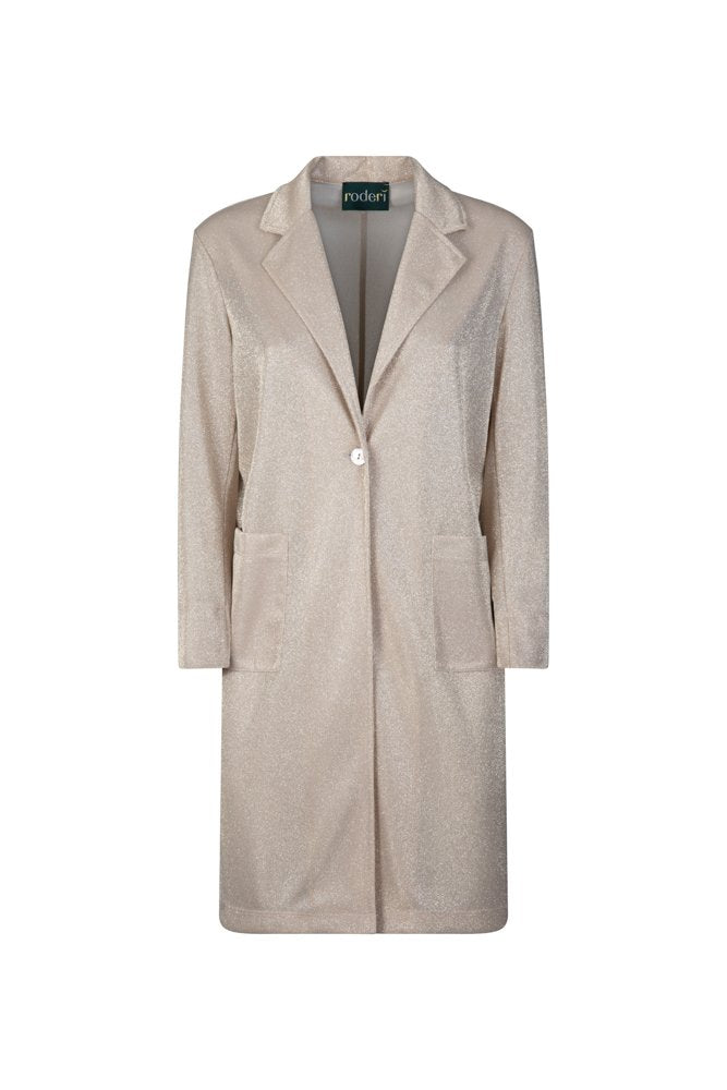 Procida Jacket in Platinum Glitter