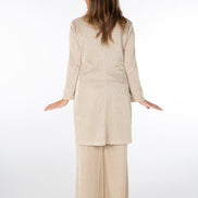 Procida Jacket in Platinum Glitter