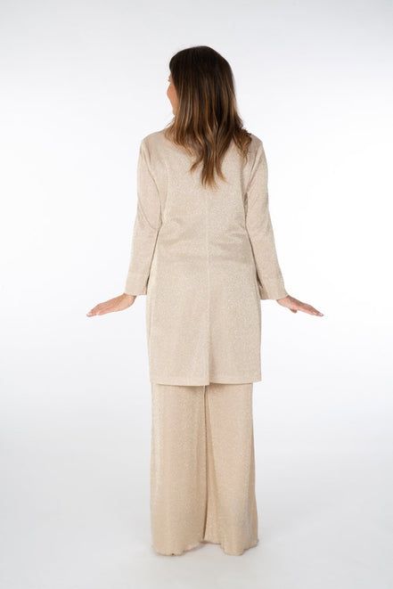 Procida Jacket in Platinum Glitter