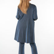 Giacca Procida lurex blu