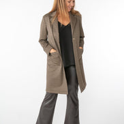 Giacca Procida Jacquard marrone