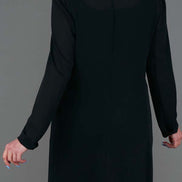 Procida Jacket in Black Technical Chiffon
