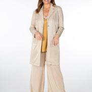 Procida Jacket in Platinum Glitter