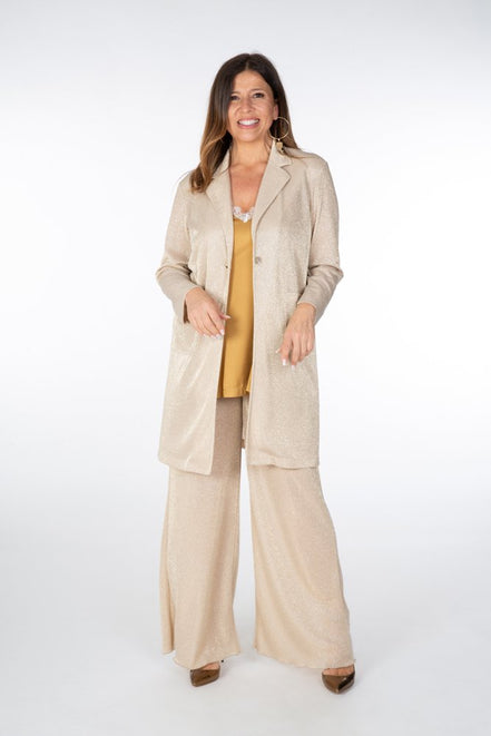 Procida Jacket in Platinum Glitter