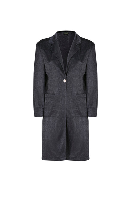Giacca Procida glitter nero