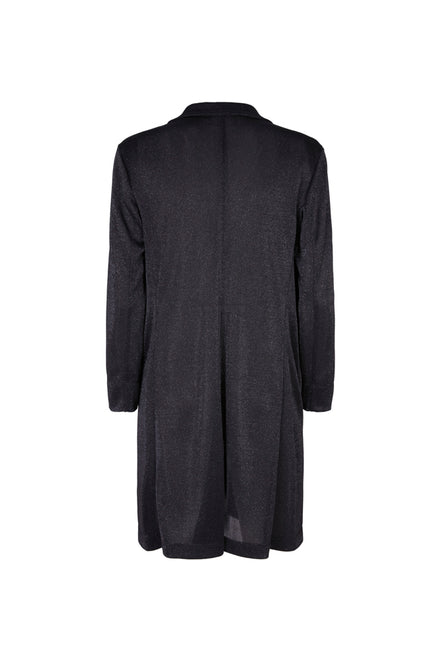 Procida Jacket in Black Glitter