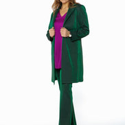 Giacca Procida lurex verde