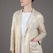 Look bianco e oro