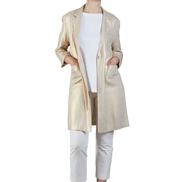 Look bianco e oro