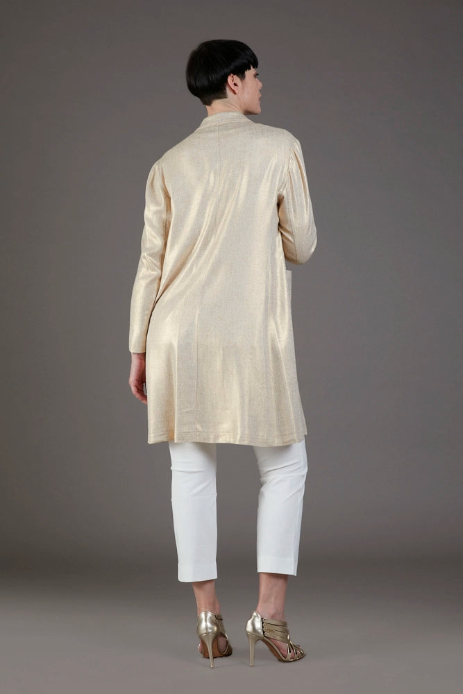 Look bianco e oro