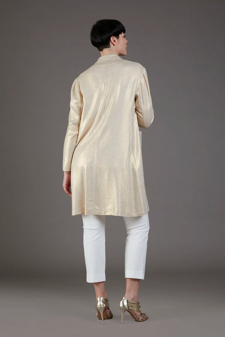 Look bianco e oro