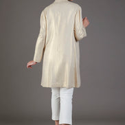 Look bianco e oro