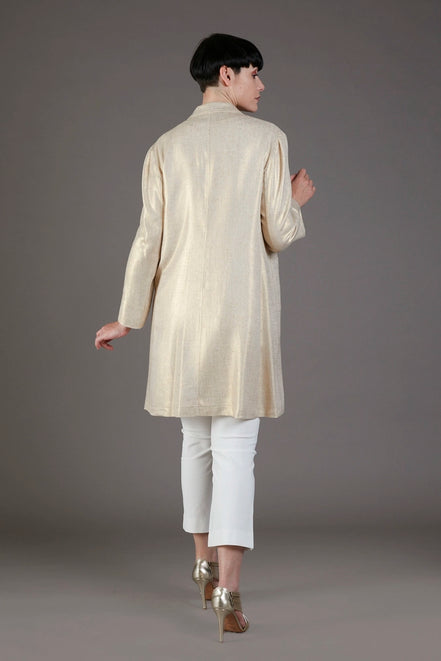 Look bianco e oro