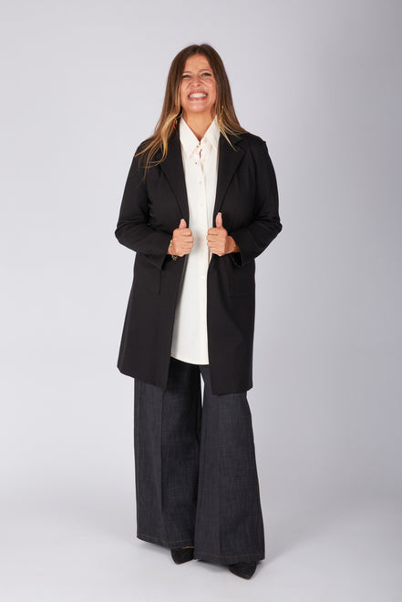 Giacca Procida punto milano nero