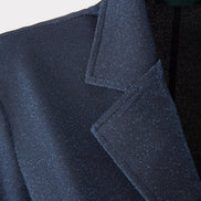 Giacca Procida lurex blu