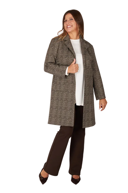 Procida Jacket in Blue Tweed