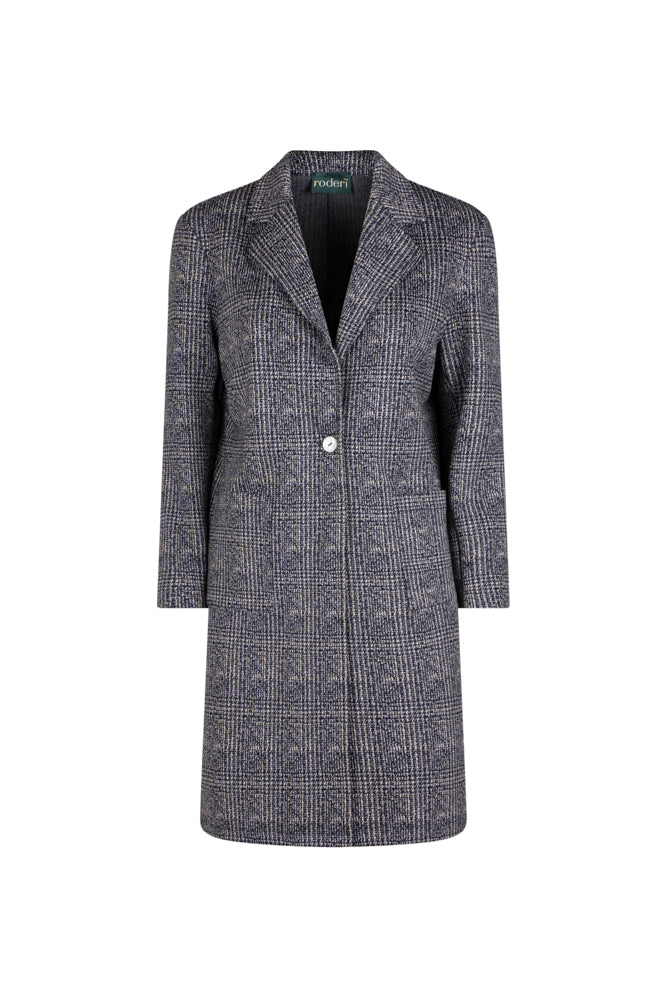 Giacca Procida tweed blu