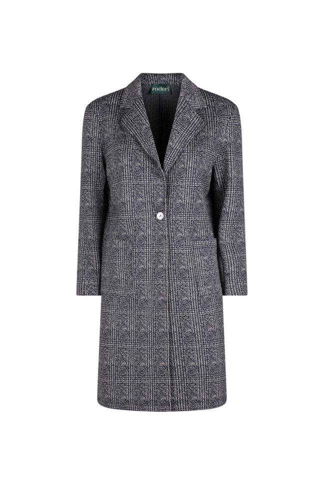 Giacca Procida tweed blu