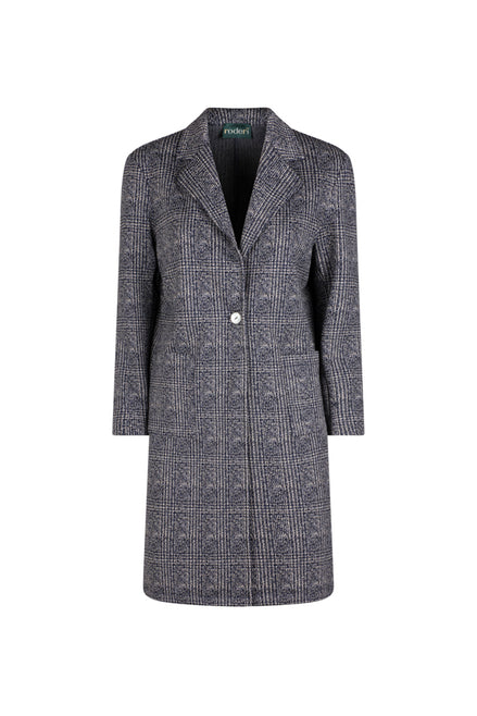 Giacca Procida tweed blu