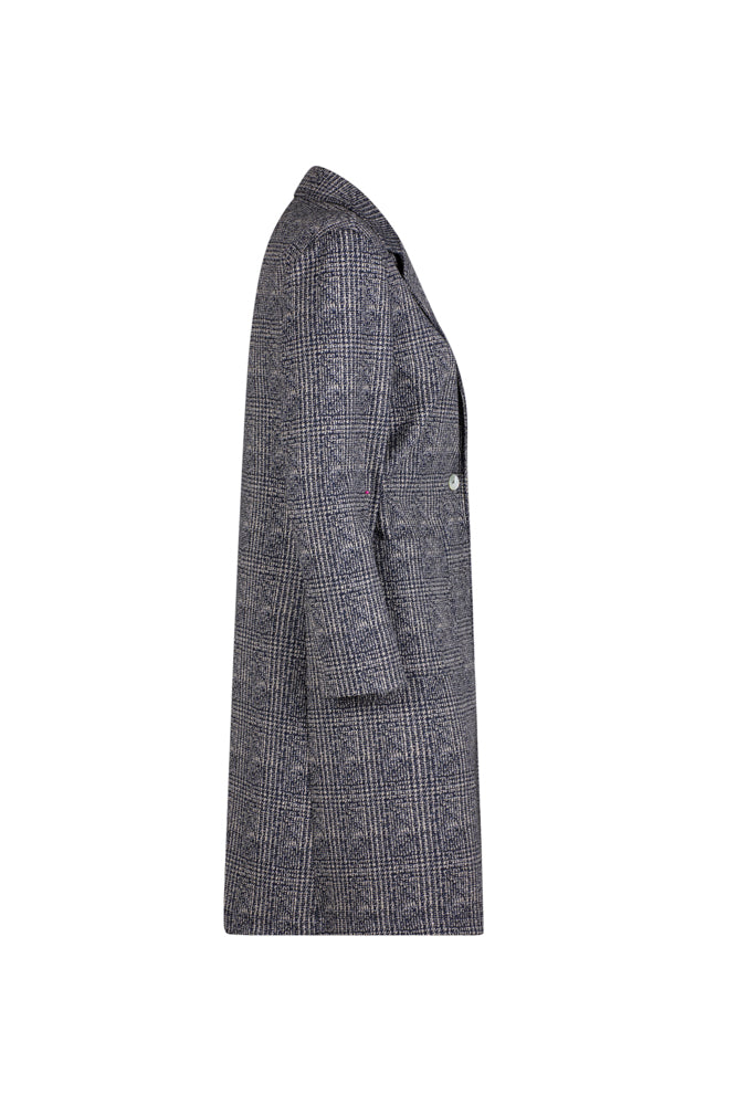 Giacca Procida tweed blu