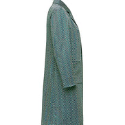 Procida Jacket in Green Herringbone