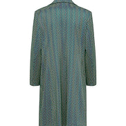 Procida Jacket in Green Herringbone