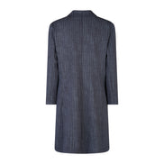 Procida Jacket in Washed Blue Pinstripe