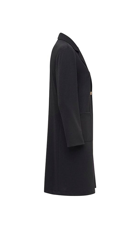 Giacca Procida lurex punto milano nero