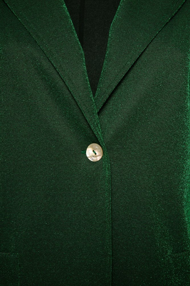 Giacca Procida lurex verde