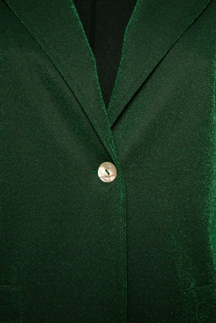 Giacca Procida lurex verde