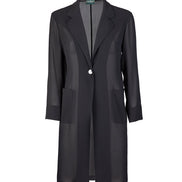 Procida Jacket in Black Technical Chiffon