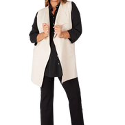 Barcelona Gilet in Blue Cady