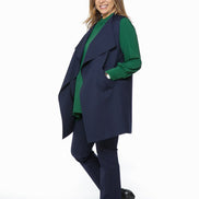 Gilet Barcelona punto milano blu
