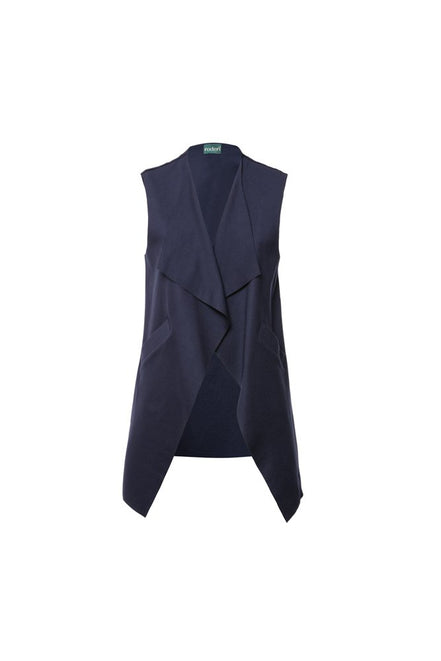 Gilet Barcelona punto milano blu
