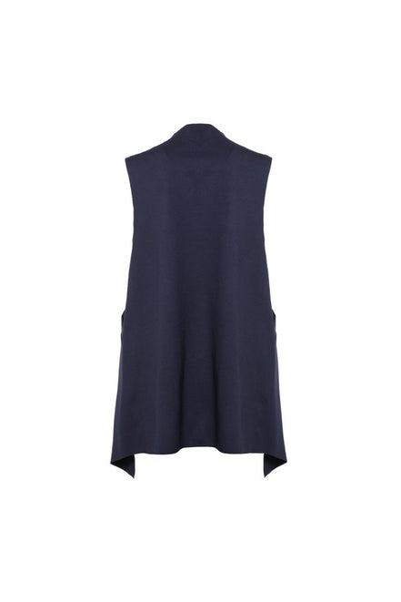 Gilet Barcelona punto milano blu
