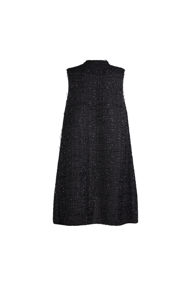 Gilet Barcelona lurex nero