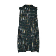 Gilet Barcelona bouclè verde