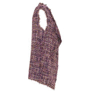 Gilet Barcelona bouclè viola