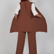 Gilet  Barcelona cady mocha