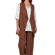 Gilet  Barcelona cady mocha