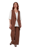 Gilet  Barcelona cady mocha