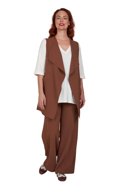 Gilet  Barcelona cady mocha